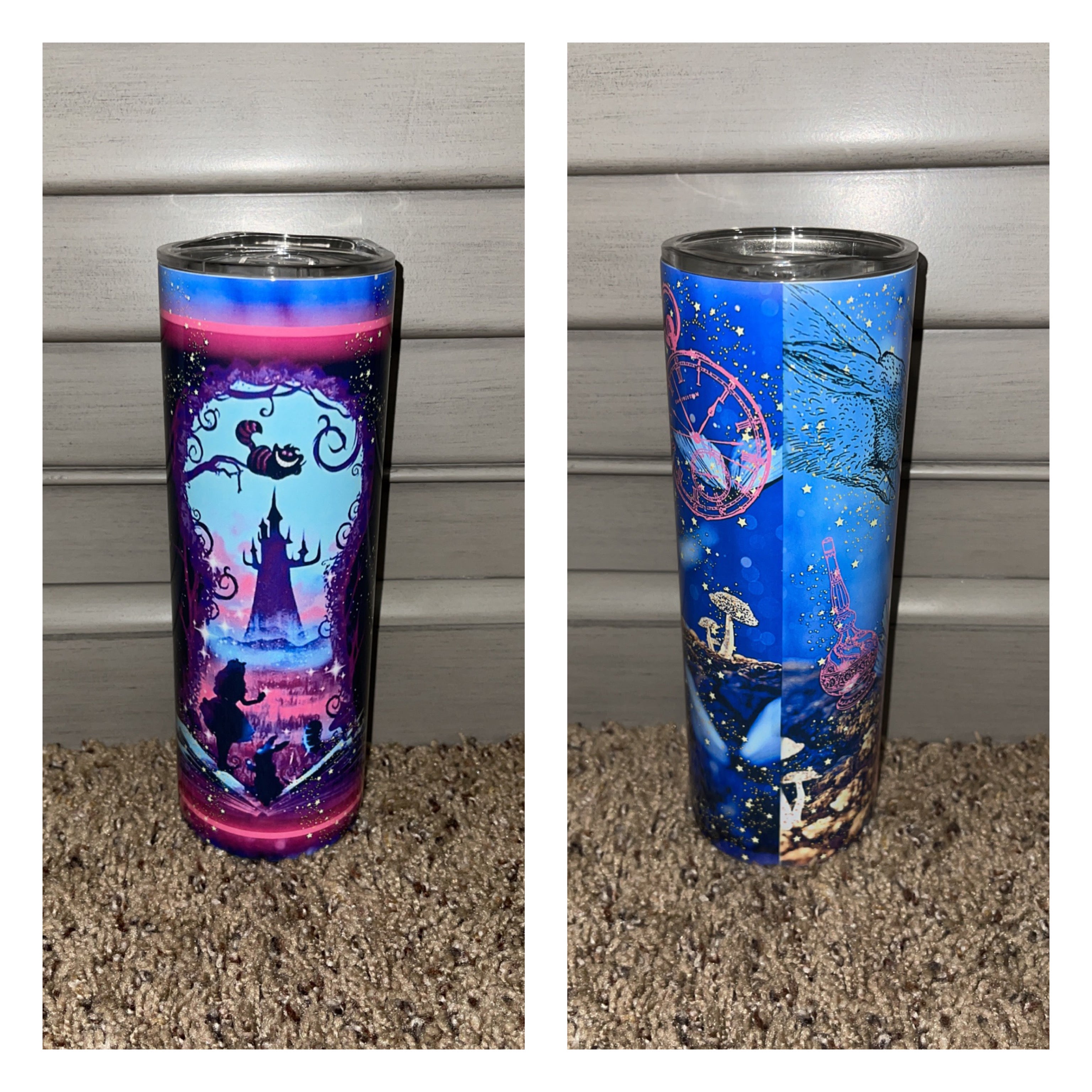 Alice in Wonderland Castle Tumbler – Radiant Sunflower Co.