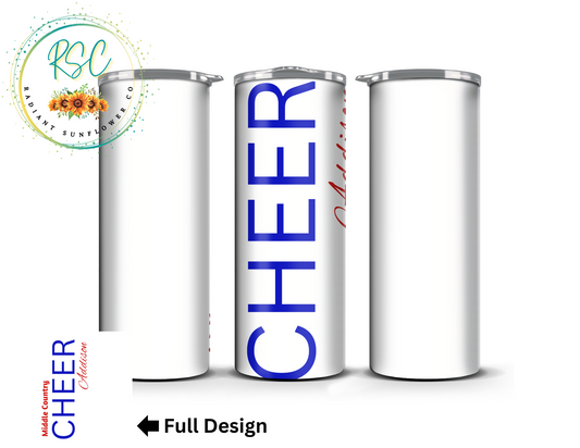 Middle Country Cheer (Personalized) 20 Oz Tumbler