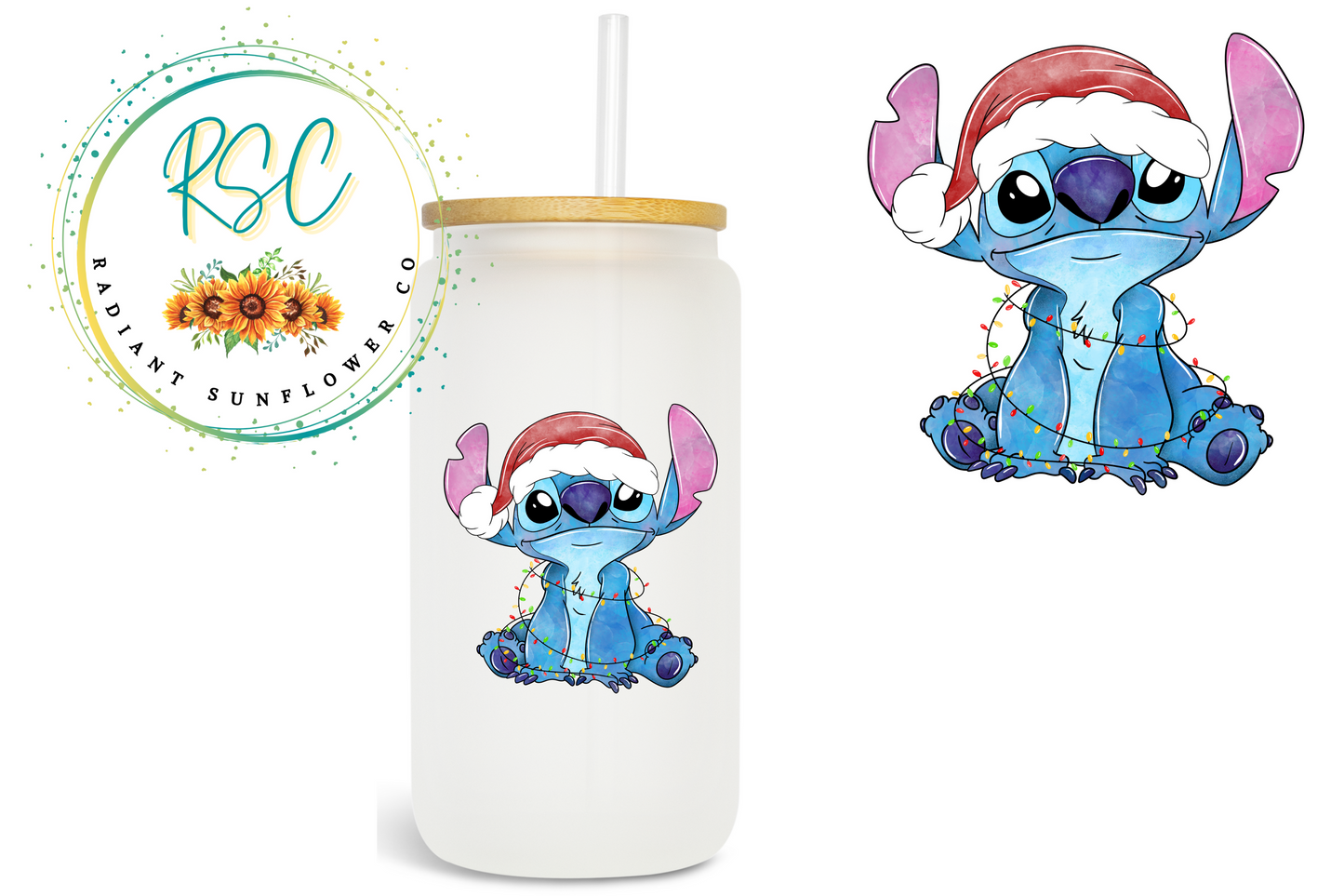 Christmas Stitch Sublimation Print