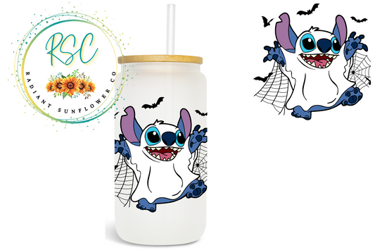 Stitch Ghost Sublimation Print