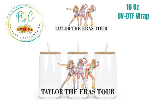 Taylor The Eras Tour Shimmer Outfits UV-DTF