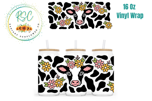 Daisy Cow Vinyl Wrap