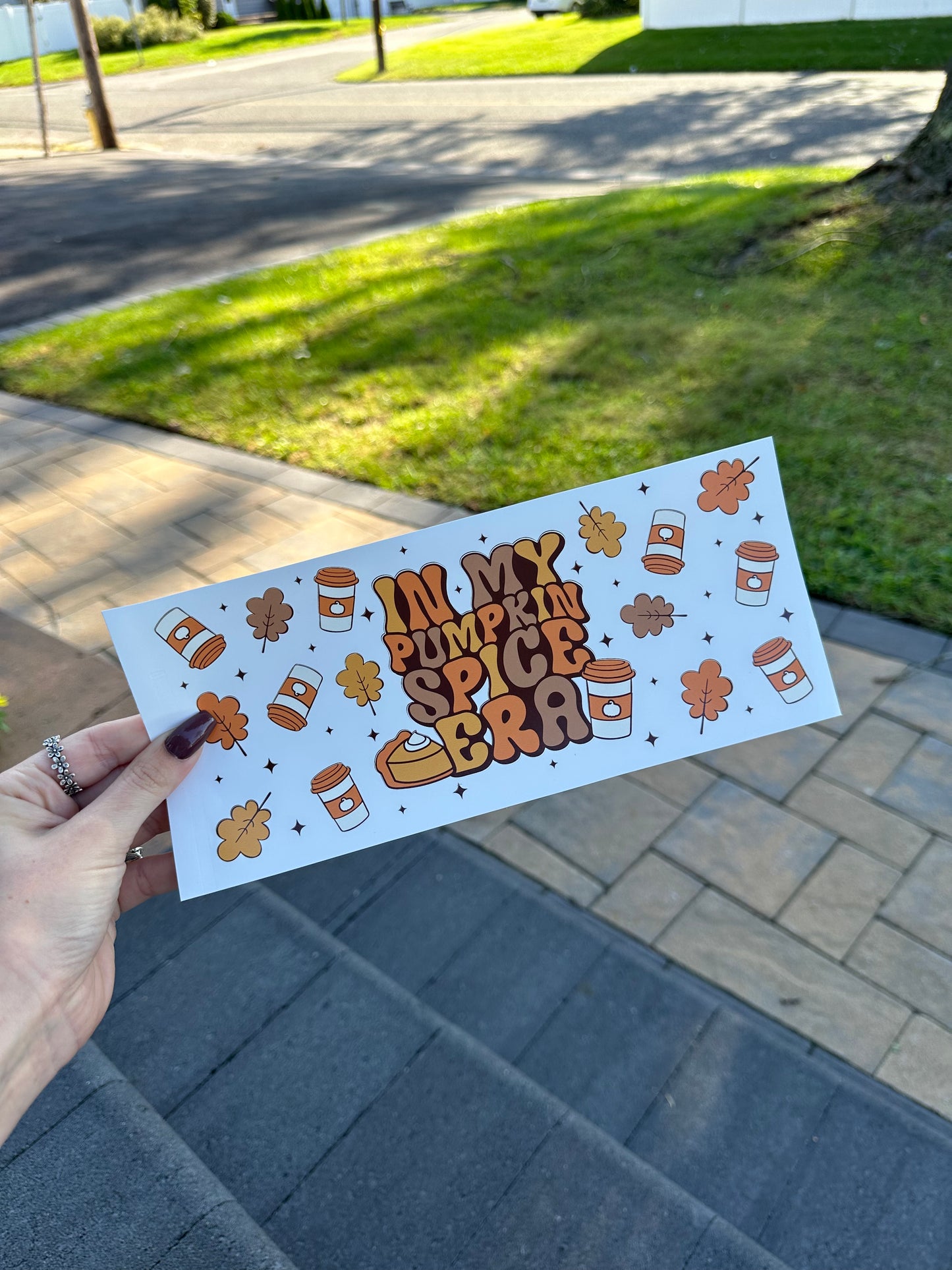 In My Pumpkin Spice Era Vinyl Wrap