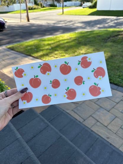 Peaches & Flowers Vinyl Wrap