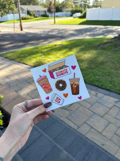 Dunkin Donuts Vinyl Decal