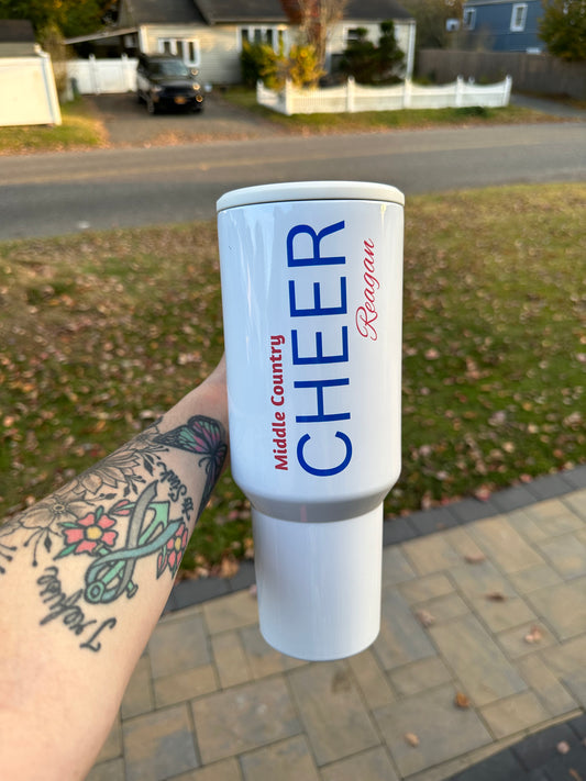 Middle Country Cheer (Personalized) 40 Oz Tumbler