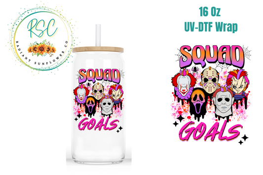 Squad Goals Horror UV-DTF