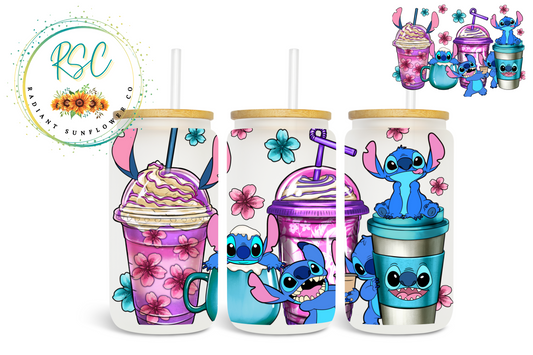 Stitch Drink Sublimation Print