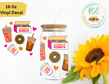 Dunkin Donuts Vinyl Decal