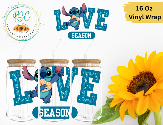 Stitch Love Season Vinyl Wrap