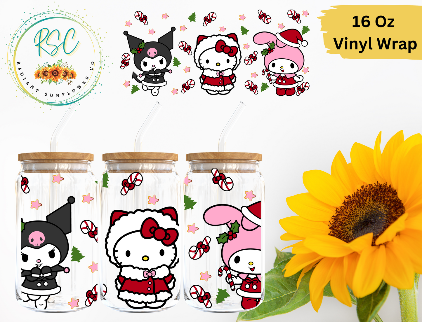 Hello Kitty & Friends Christmas Vinyl Wrap