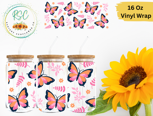 Summer Butterflies Vinyl Wrap