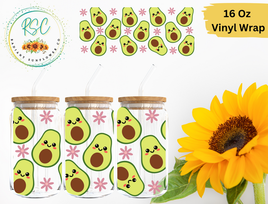 Cute Avocados Vinyl Wrap