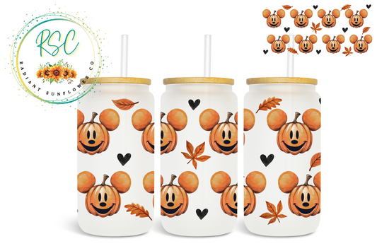 Pumpkin Mouse Sublimation Print