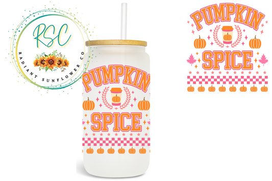 Pumpkin Spice Sublimation Print