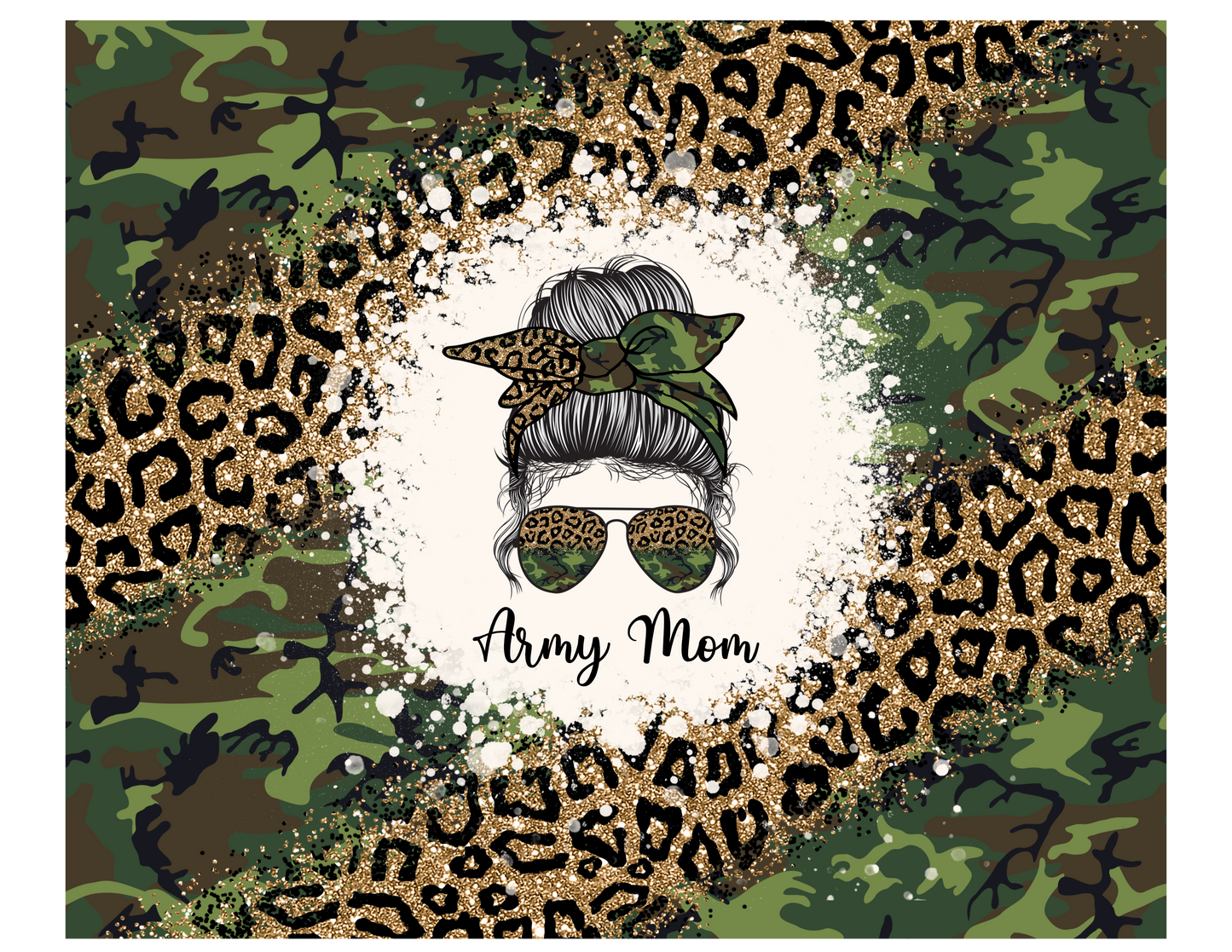 Army Mom Sublimation Print