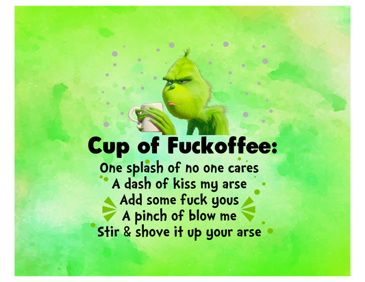 Cup of Fuckoffee Sublimation Print