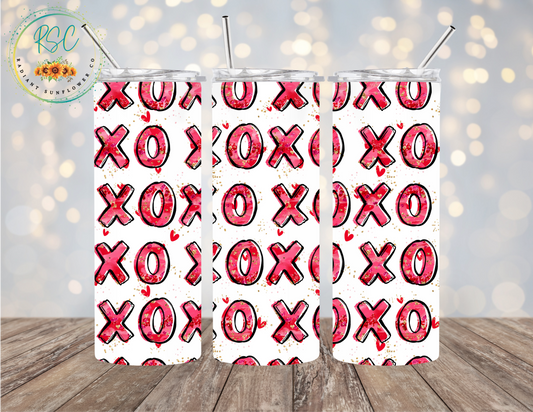 XOXO Valentines Tumbler