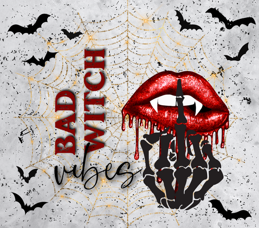 Bad Witch Vibes Sublimation Print
