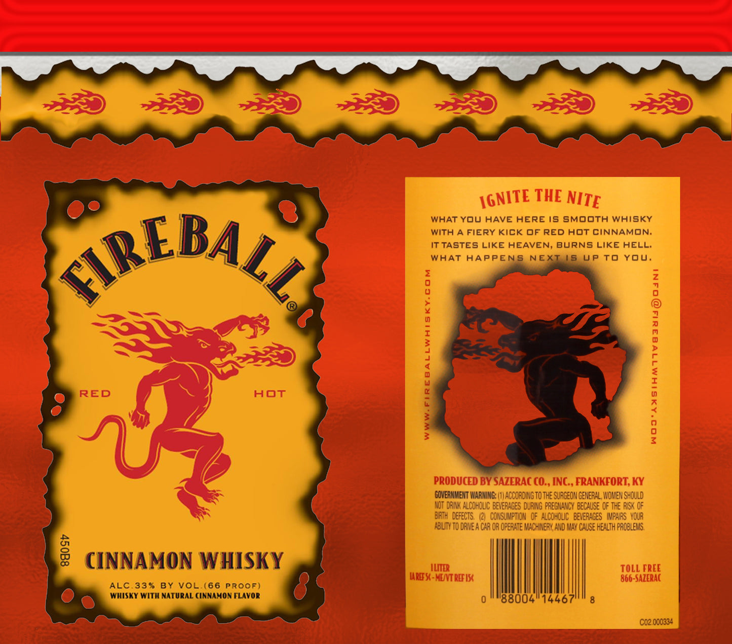 Fireball Sublimation Print